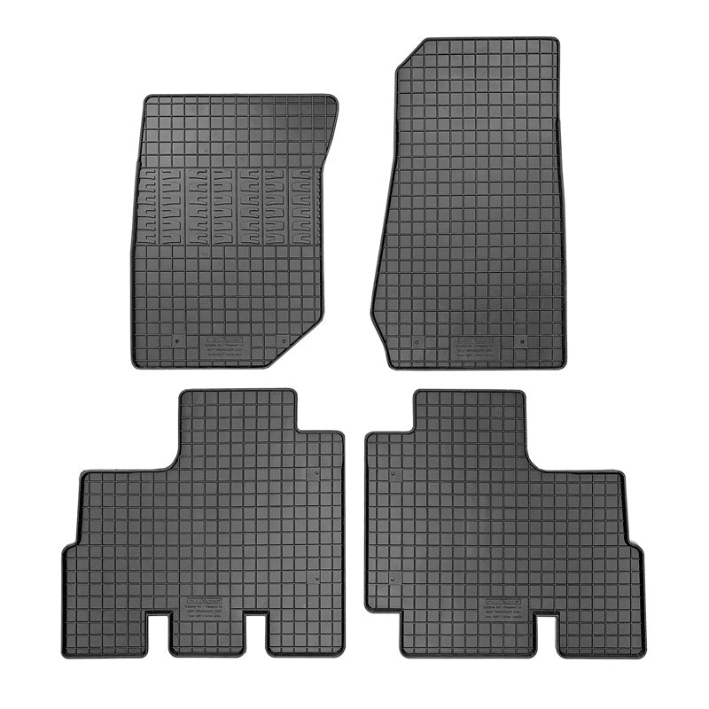 CIKCAR, Gumové rohože pro Jeep Wrangler III (JK) 2007-2018 - 4 ks