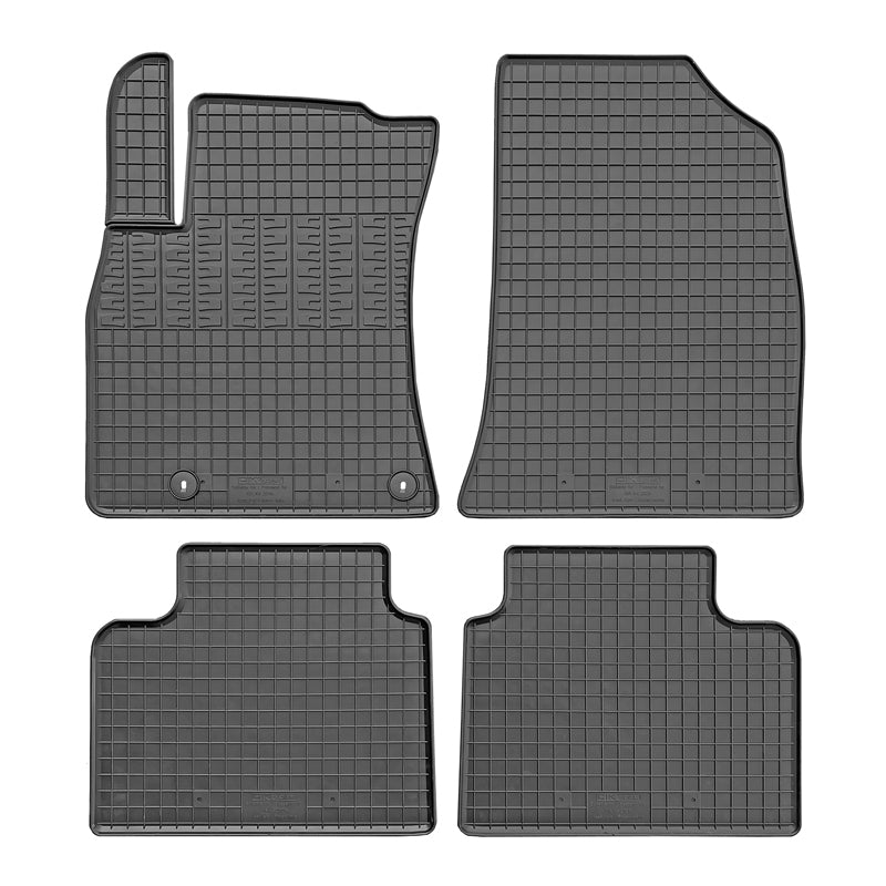 CIKCAR, tappetini in gomma, set da 4 pz + sistema di fissaggio, adatto per Kia K4 Hatchback (2026-)
