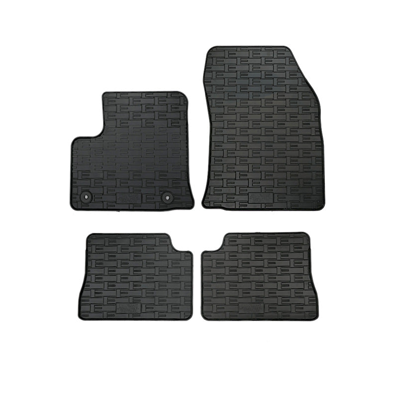 AutoStyle, Juego de alfombrillas de goma para Peugeot e-208 / Opel e-Corsa F / Citroën DS3 Crossback Electric