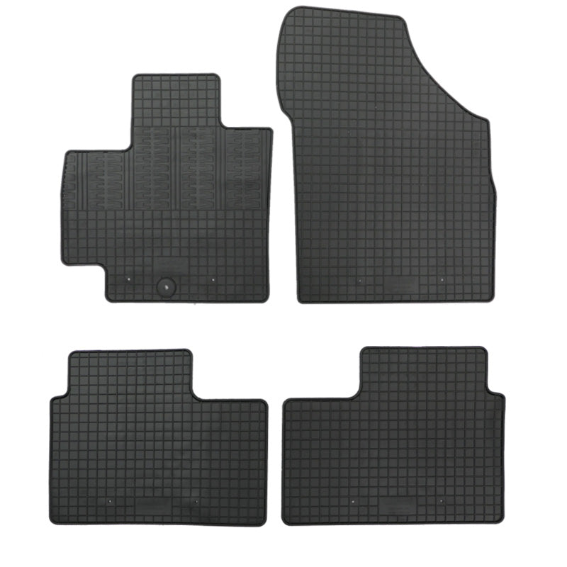 CIKCAR Rubber car mats set suitable for Suzuki Ignis (MF) 2016- (4-pieces + fixing system)