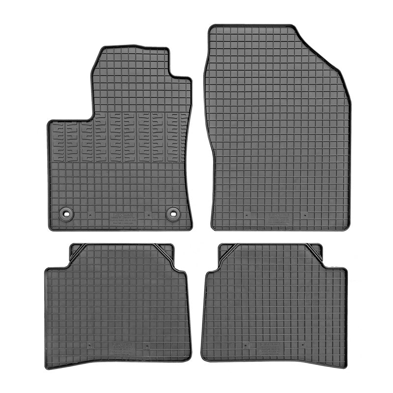 CIKCAR, Måtter, Gummi, sæt af 4, passer til Toyota Prius IV (2016-)