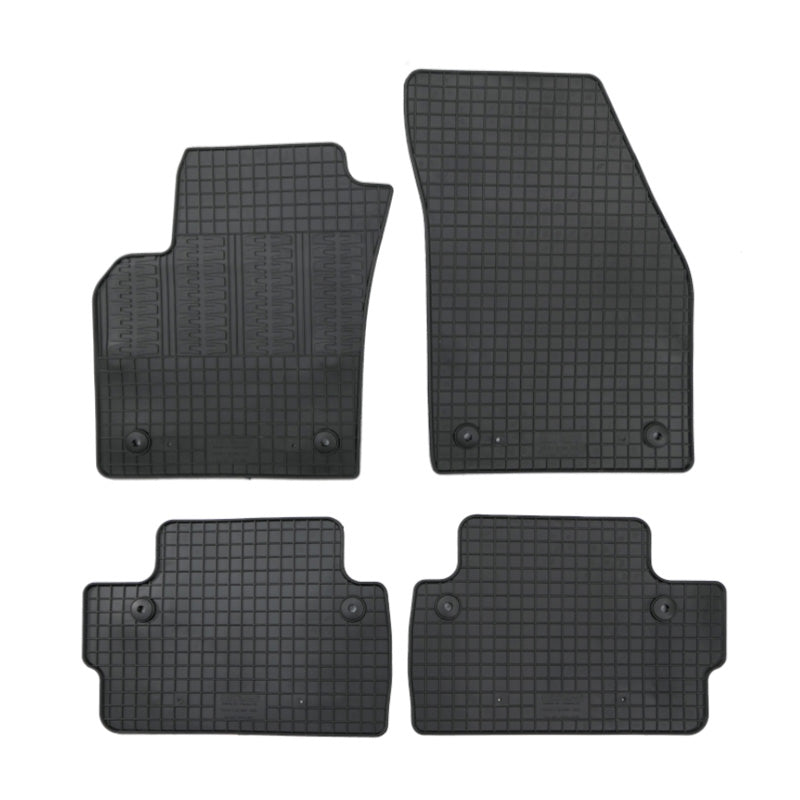 CIKCAR Rubber matten passend voor Volvo C30 2006-2013 (4-delig + montagesysteem)