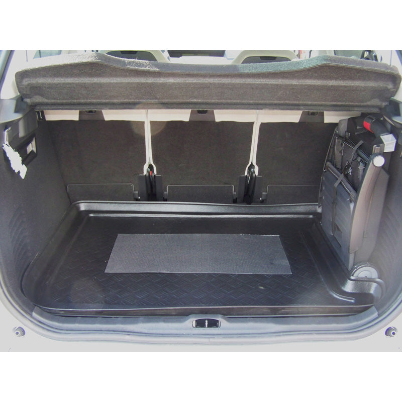 CIKCAR, Alfombrilla de maletero 'Antideslizante', apto para Citroën C4 Picasso (2006-2010, 5 personas con hueco para carro)