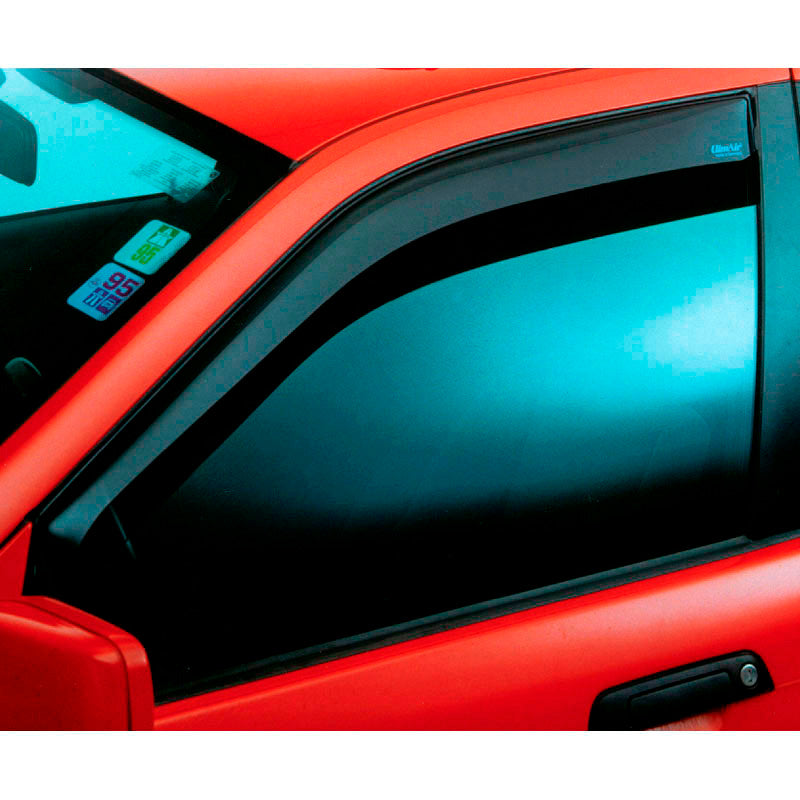 ClimAir, Déflecteurs d'air pour portes avant, fumés, convient à Audi Q3 (F3B) 2019-