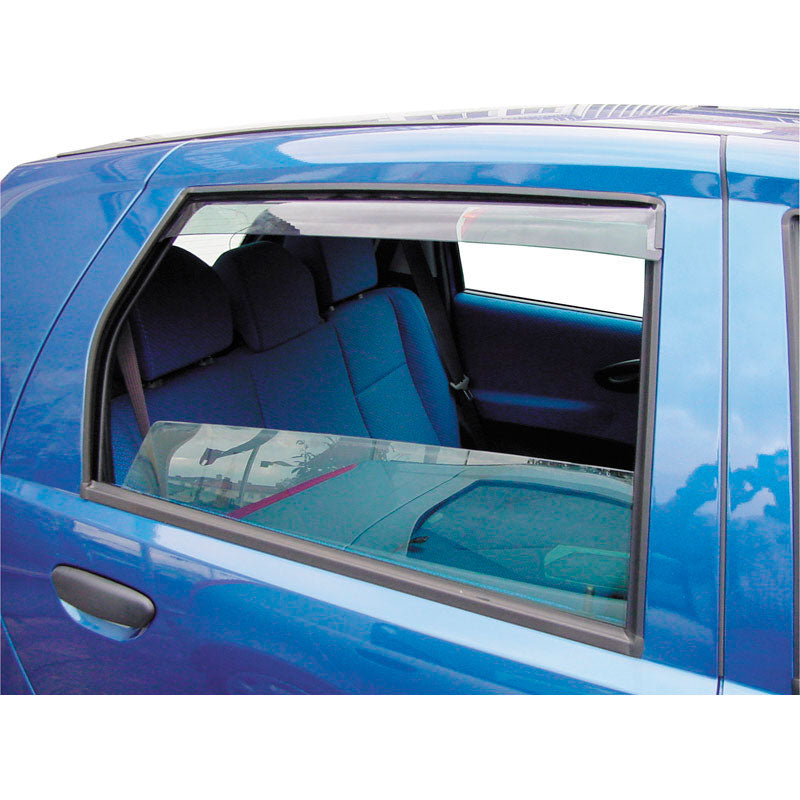 ClimAir, Deflektory oken pro zadní dveře, kouřové, pasuje na Mazda Tribute 5 dveří 2000-2006