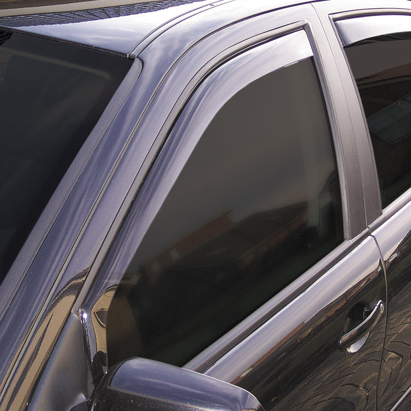 ClimAir, Winddeflectoren voor voordeuren, donker, past op Ford Mondeo sedan/5 deuren/station 2000-2007