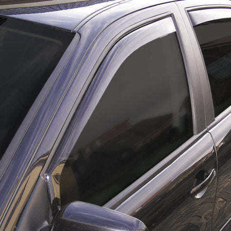 ClimAir, Vindafvisere, Sort/mørk toning, Til fordøre, 2 stk., passer til Mitsubishi Colt 5-dørs (2004-2009)