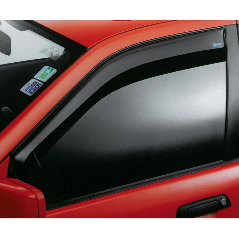 ClimAir, Wind deflectors for front doors, Smoked, fits Toyota FJ Cruiser 2 doors 2006-