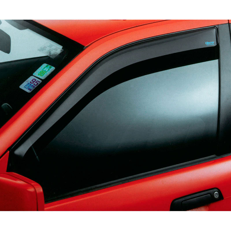 ClimAir, Deflektory oken pro přední dveře, Kouřové, pasuje na Dodge Caliber 2006-