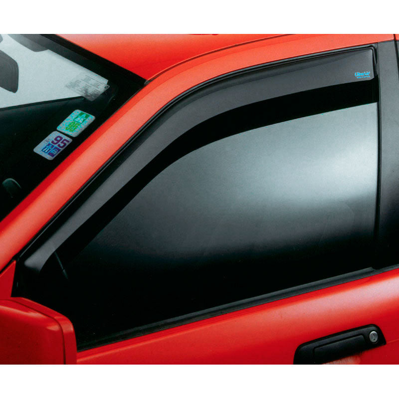 ClimAir, Deflectores de viento para puertas delanteras, Rojizos, compatibles con Ford Kuga DM2 5 puertas 2008-2012