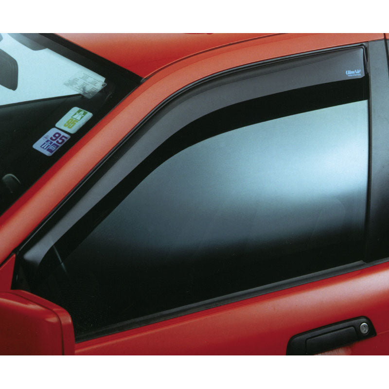 ClimAir, Déflecteurs d'air pour portes avant, teinté fumé, compatible avec Ford Fiesta 5 portes 2008-2017