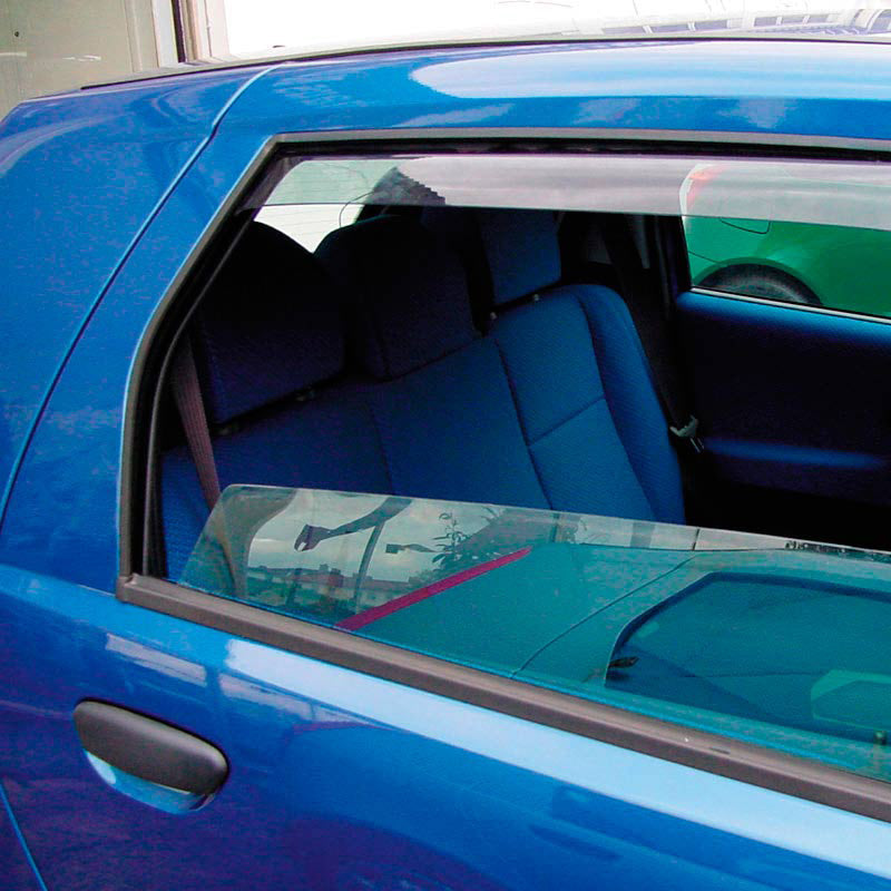ClimAir, Winddeflectors voor achterportieren, rookgetint, geschikt voor Volkswagen Jetta 2005-2010