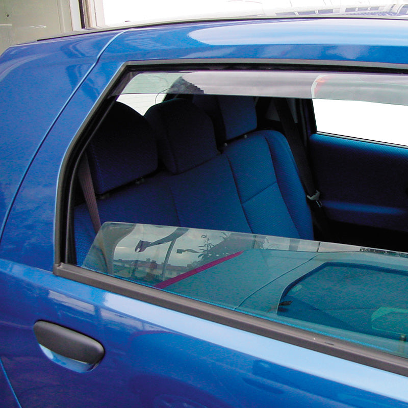 ClimAir, Deflettori aria per porte posteriori, Fumé, adatti per Chevrolet Captiva 2006-2015 /Opel Antara 5 porte 2006-2017