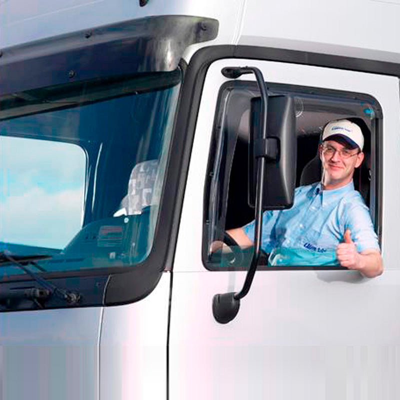 ClimAir, winddeflectoren voor voorportieren, rookkleurig, geschikt voor DAF XF, XG, XG+, XD 2022-