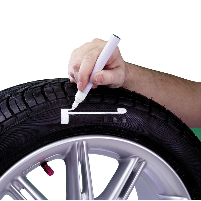 AutoStyle, Penna per marcatura pneumatici - Bianca