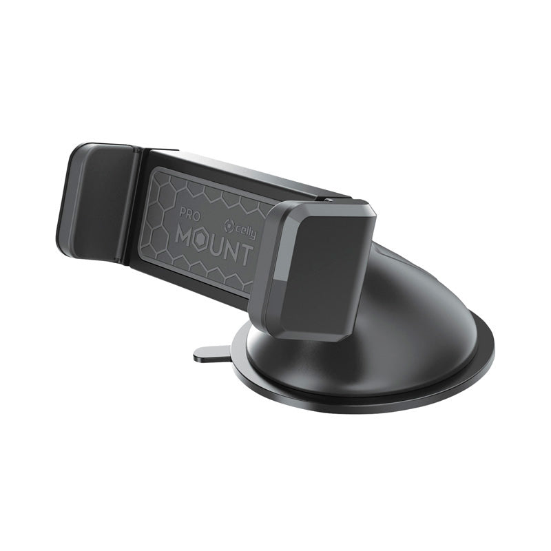 Celly, Supporto universale Pro Mount - Rotazione a 360° - Nero