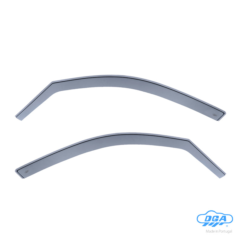 DGA, Deflettori, Fumé, per le porte anteriori, 2 pz., compatibili con BMW X3 (F25) (2010-2017)
