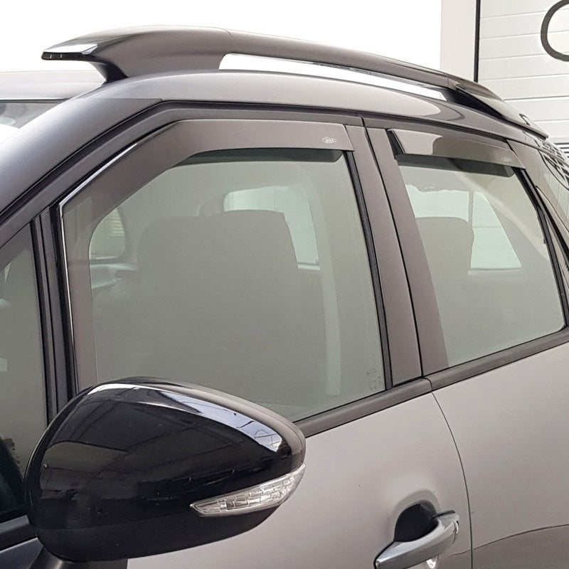 DGA, Deflektory oken, Kouřově zbarvené, 4 díly, vhodné pro BYD Atto 3 (2022-)