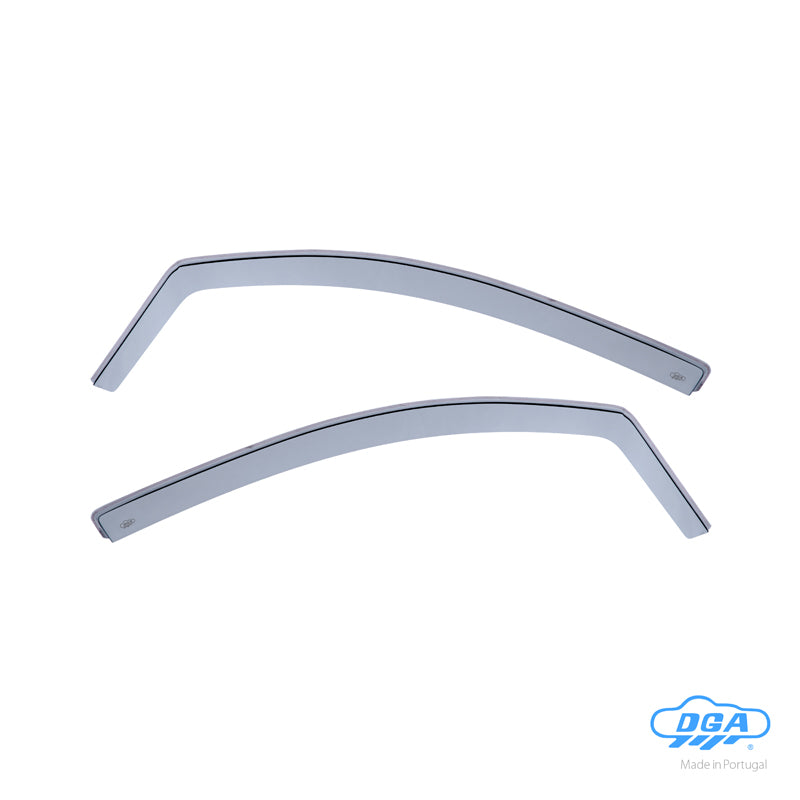 DGA, Deflettori, Fumé, 2 pz., compatibili con Citroën C1 II & Peugeot 108 & Toyota Aygo II 5 porte (2014-)