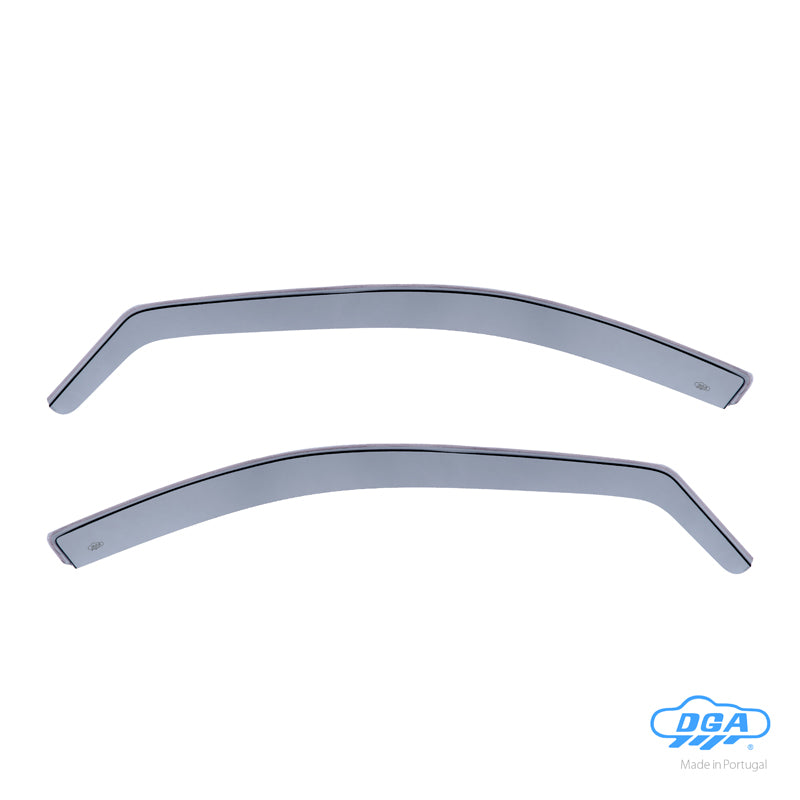 DGA, Deflettori, Fumé, 2-pak, compatibili con Mercedes C-Class W203 Sedan/Kombi (2000-2007)