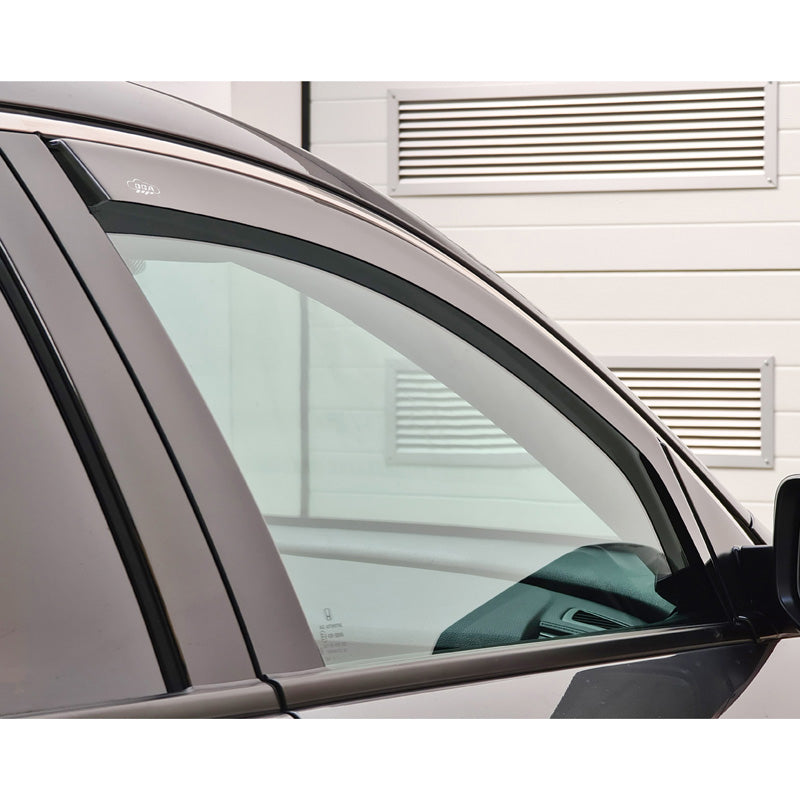 DGA, Wind Deflectors, Smoked, For front doors, 2 pcs., fits Seat/Cupra Leon IV (KL1/KL8) HB/Sportstourer (2020-)