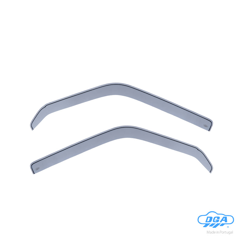 DGA, Windgeleiders, Rookkleurig, 2 stuks, past op Volkswagen Transporter T4 (1990-2003)