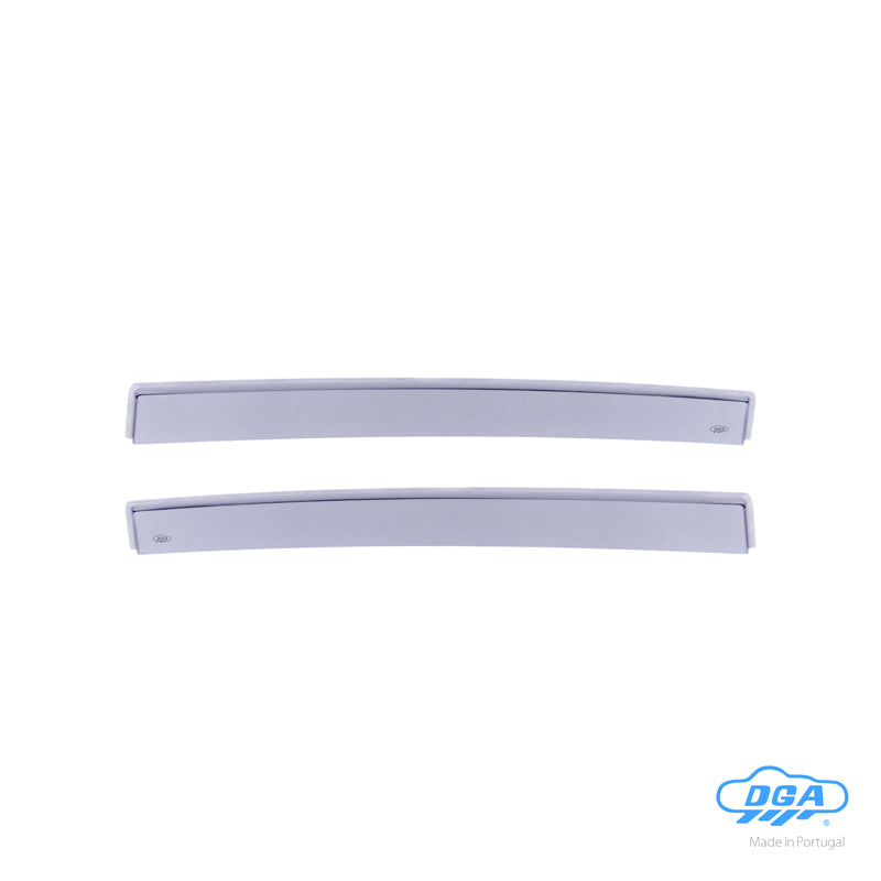 DGA, Wind deflectors, Smoked, 2 pcs., fits Volkswagen Golf VI HB 5-door (2008-2012)