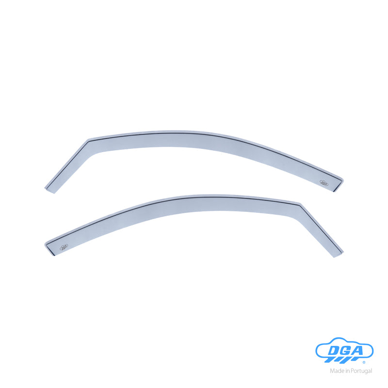 DGA, Deflectores de ventanilla, ahumados, 2 uds., compatible con Volkswagen Tiguan (5N) 2007-2016