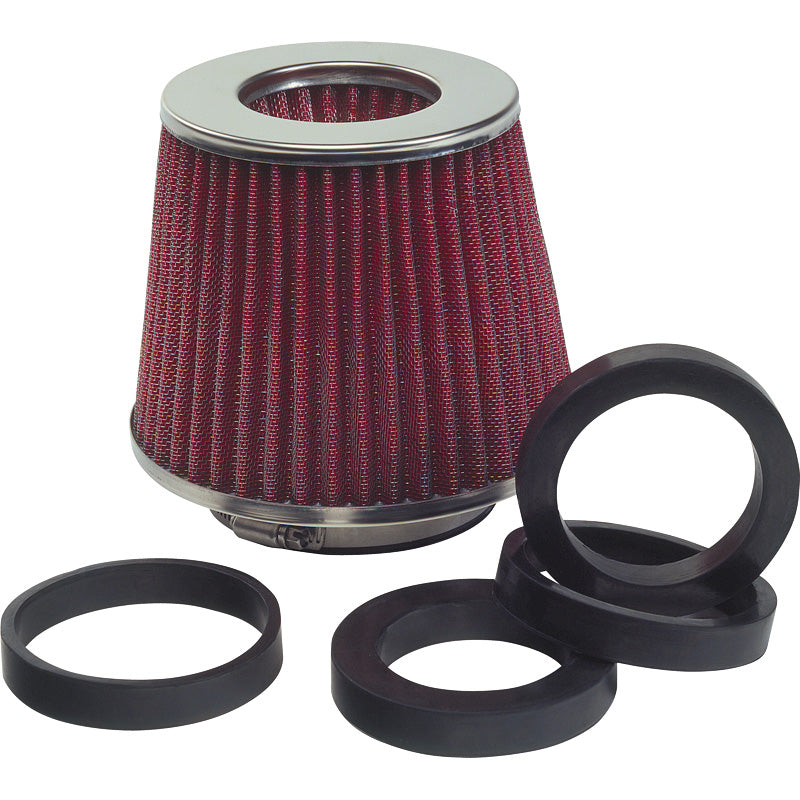 AutoStyle, univerzální kuželový vzduchový filtr se 6 adaptačními kroužky - 160mm