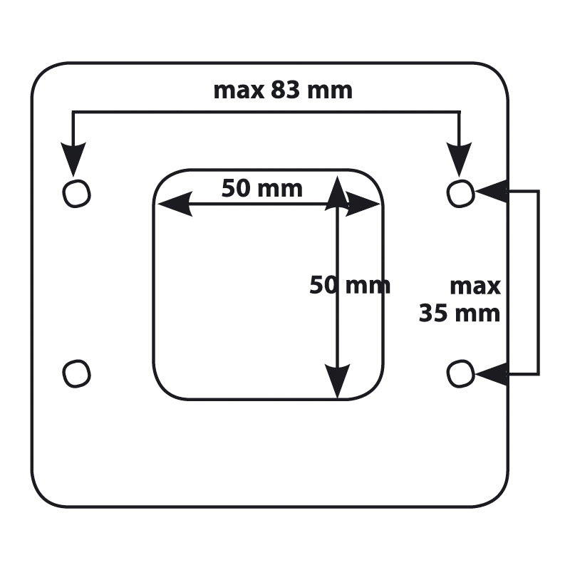 Dynamik, Adattatore sensore di flusso d'aria per sistemi di iniezione Bosch - connessione 76mm