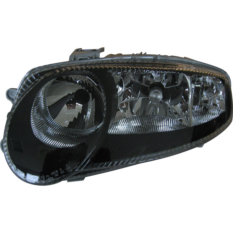 Světlomety, vhodné pro Alfa Romeo 147 -2005 - černé/Clear