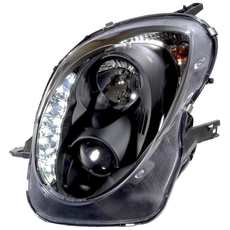 Lampy przednie, DRL pasuje do Alfa Romeo Mito 2008- - czarny