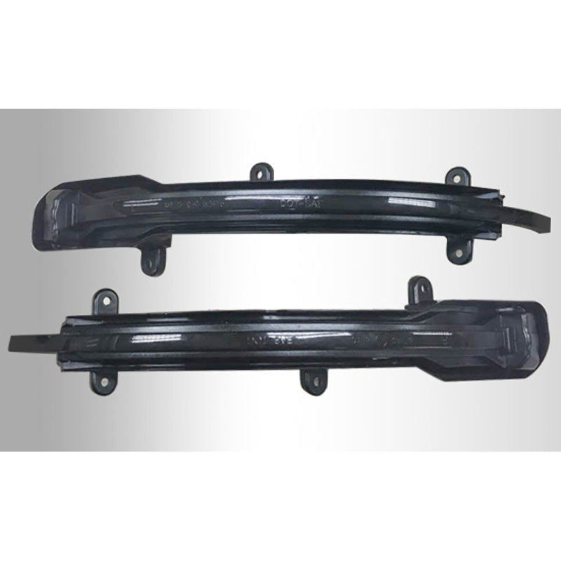 AutoStyle, intermitentes LED para los retrovisores, compatible con Audi Q5 2012-2016 & Q7 2010-2015 - Smoke - incl. Dynamic Running Light