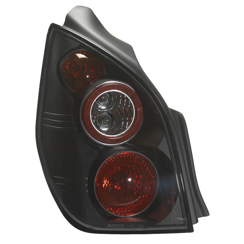 Zadní světla, vhodná pro Citroën C2 2002-2009 - JDM černá