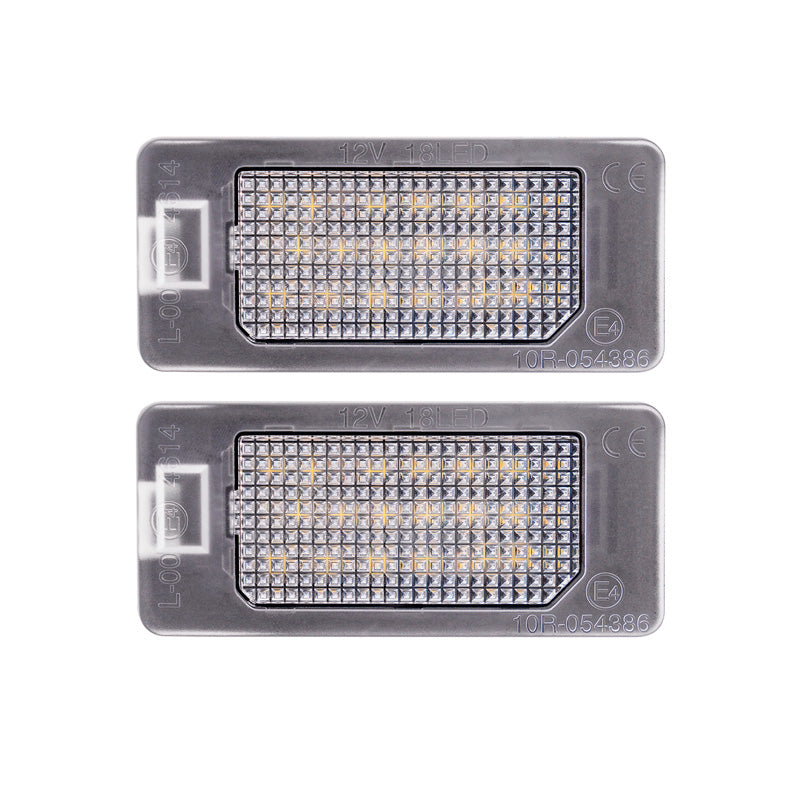 AutoStyle, Set luci LED targa, Adatto a Fiat 500X (6X/7X) 2018-2022 & Alfa Romeo Tonale 2022-, Omologato E-Mark