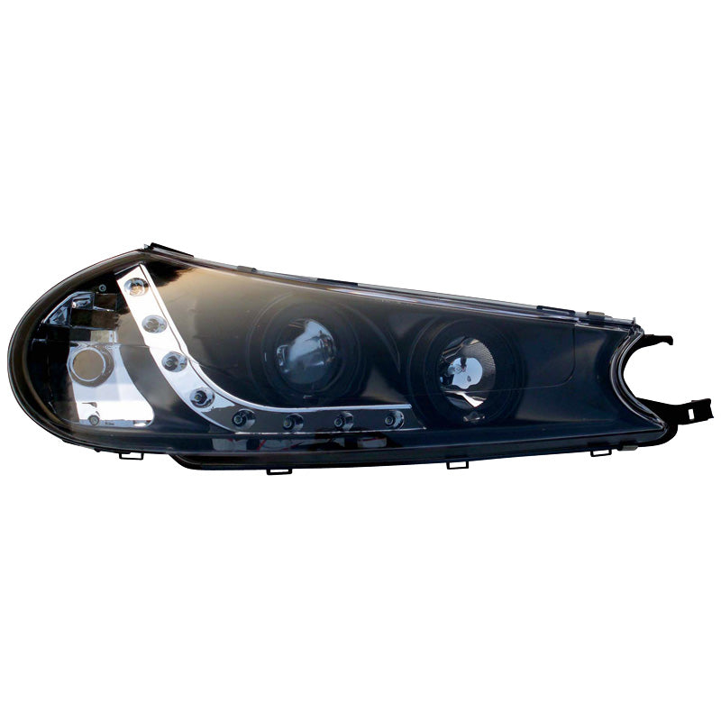 Faros delanteros, DRL-Look para Ford Mondeo 1996-2000 - negro