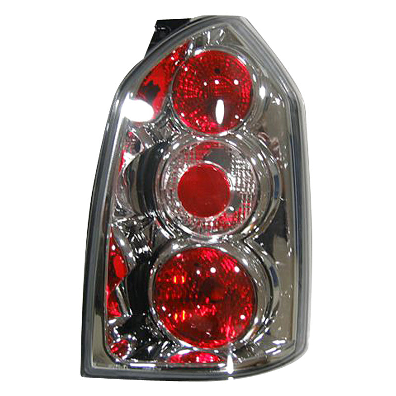 Tylne lampy, pasują do Hyundai Tucson 2004-2010 - Chrom