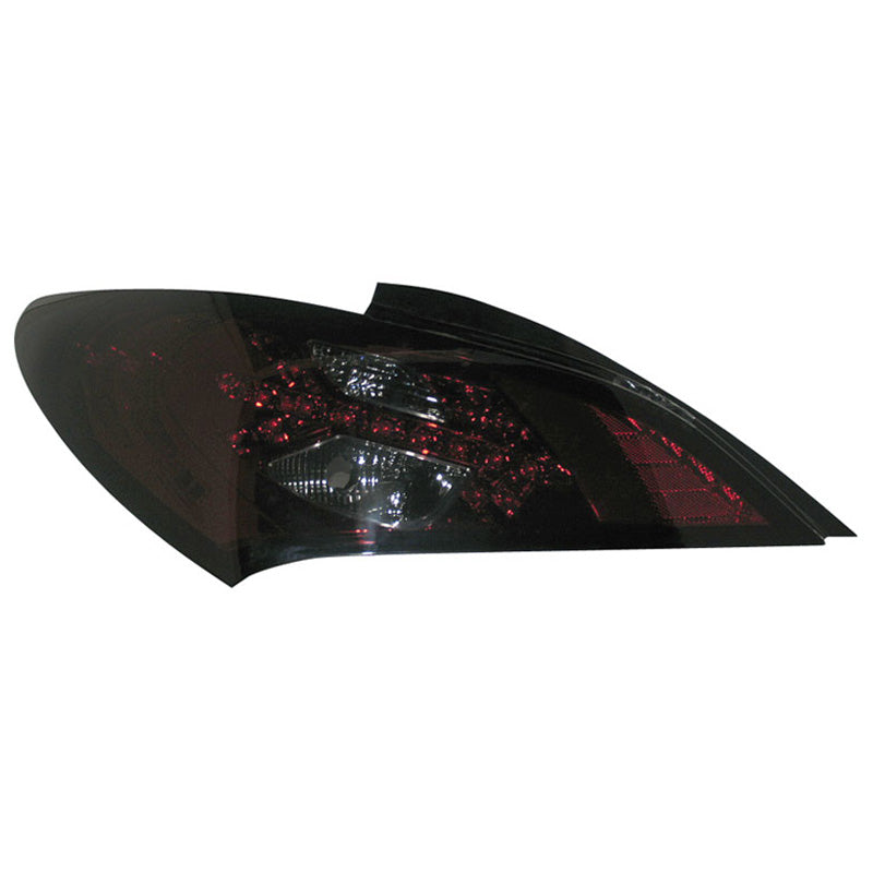 AutoStyle, LED tylne lampy, pasuje do Hyundai Genesis 2009- - Czerwone/Przydymione