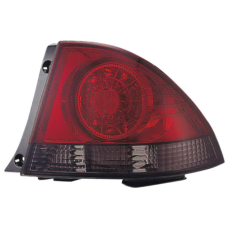 AutoStyle, fanali posteriori LED, adatti a Lexus IS200 1998-2005 - rosso/fumé