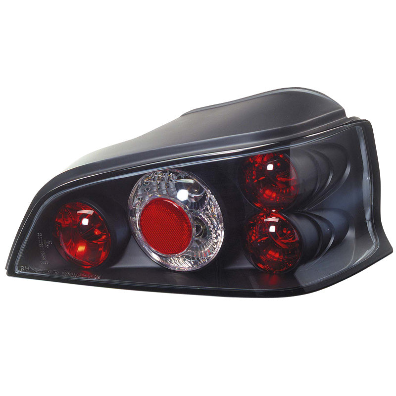 Pilotos traseros, compatibles con Peugeot 106 1996- - Black