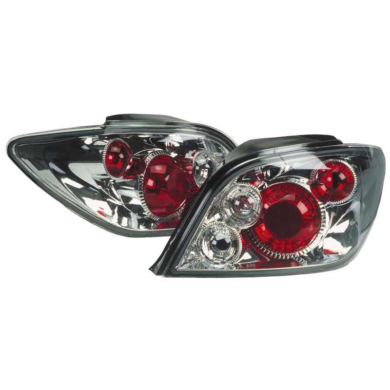 Pilotos traseros, compatibles con Peugeot 307 excl. Break/SW - Chrome