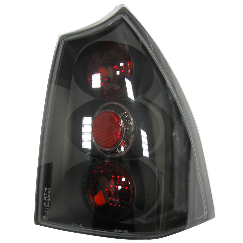 Pilotos traseros, compatibles con Peugeot 307 Break/SW 2002-2006 - Black