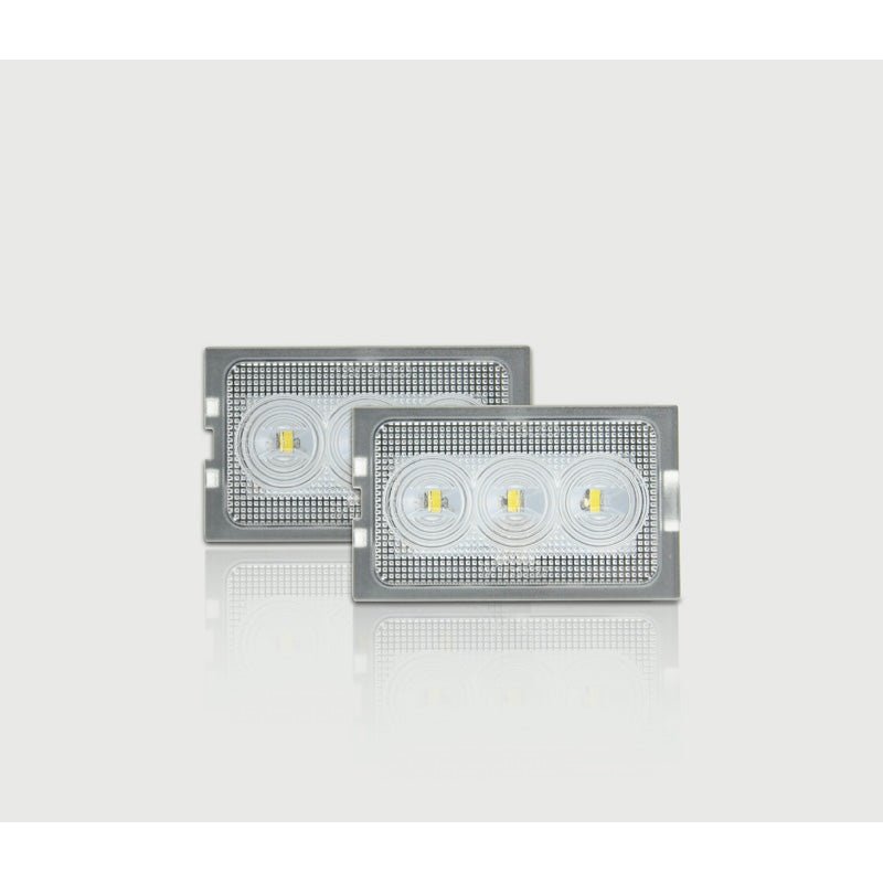 AutoStyle, luci targa LED, compatibili con Land Rover Discovery 3+4/Freelander 2 & Range Rover Sport