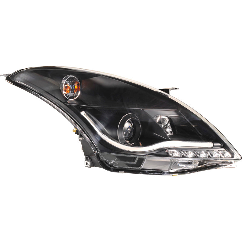 Reflektory, styl DRL pasują do Suzuki Swift YP6 (bez Sport) 2010- - czarne