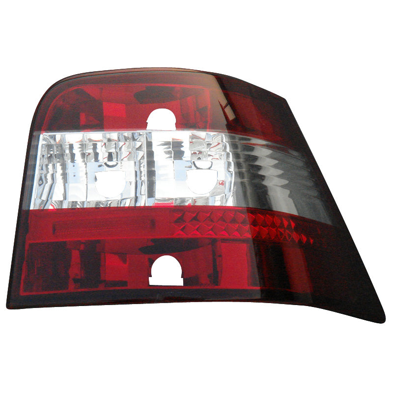 Tail lights, fits Volkswagen Golf IV 1998-2003 excl. Variant - Red/Clear
