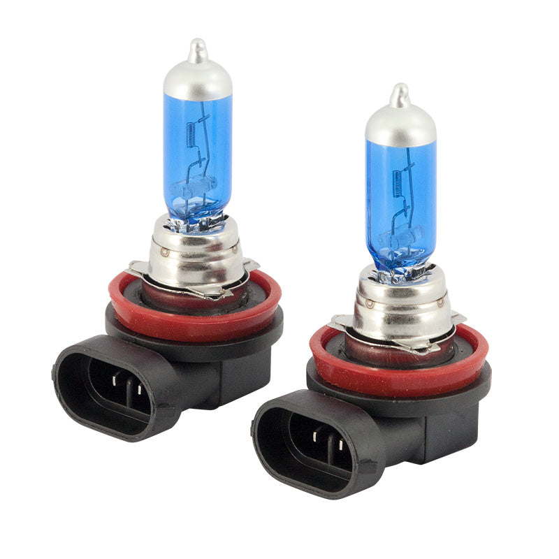 AutoStyle, Lampadine alogene SuperWhite Xenon Blue - 55W/12V/4000K - Set da 2 pz.