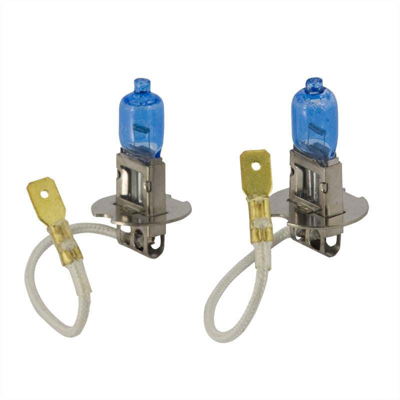 AutoStyle, Lampadine alogene SuperWhite Xenon Blue - 55W/12V/4200K - Set da 2 pz.