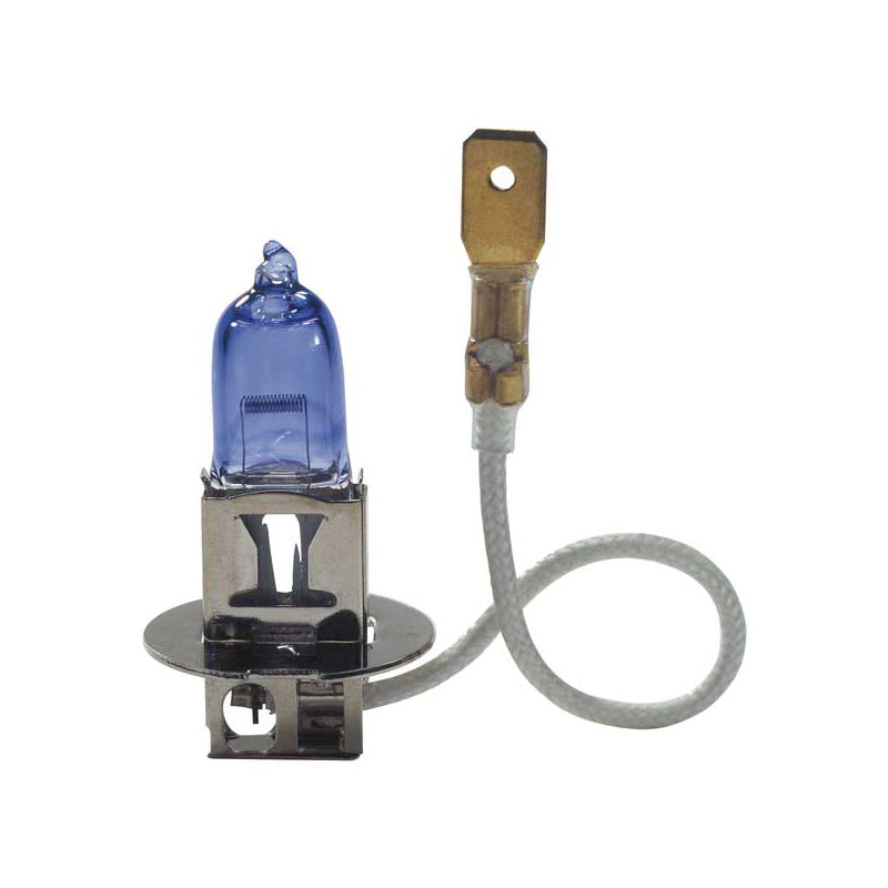 AutoStyle, Lampadine alogene SuperWhite Blue H3 - 70W/24V - Aspetto xenon - Set da 2
