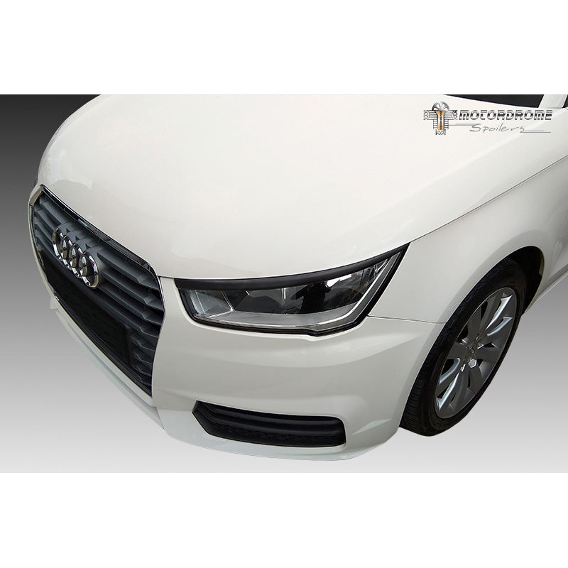 Motordrome, sopracciglia fari, adatte a Audi A1 (8X) 3/5-doors 2010-2018 (ABS)
