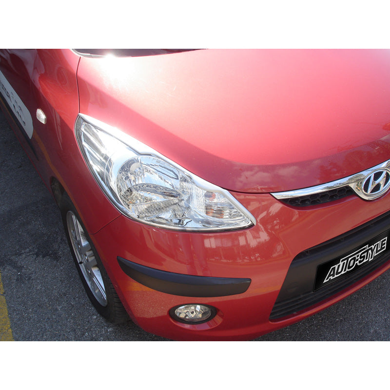 Motordrome, kryty světlometů, pasuje na Hyundai i10 2008-2013 (ABS)
